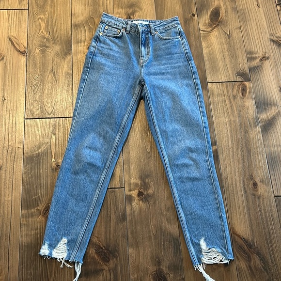 Top Shop Mom Jeans | W25-L32 - Picture 2 of 4